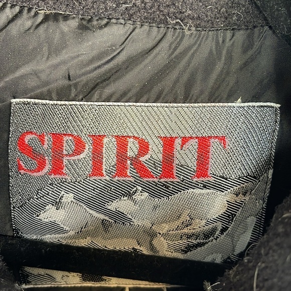 Vintage 80’s Canadian Spirit Men’s Down Puffer Vest Teal Green Black Zip Up M - Picture 10 of 14